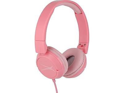 Altec Lansing Kid Safe on Ear Headphones (bubblegum pink)