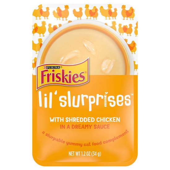 Friskies Lil' Slurprises Chicken in Sauce Cat Food
