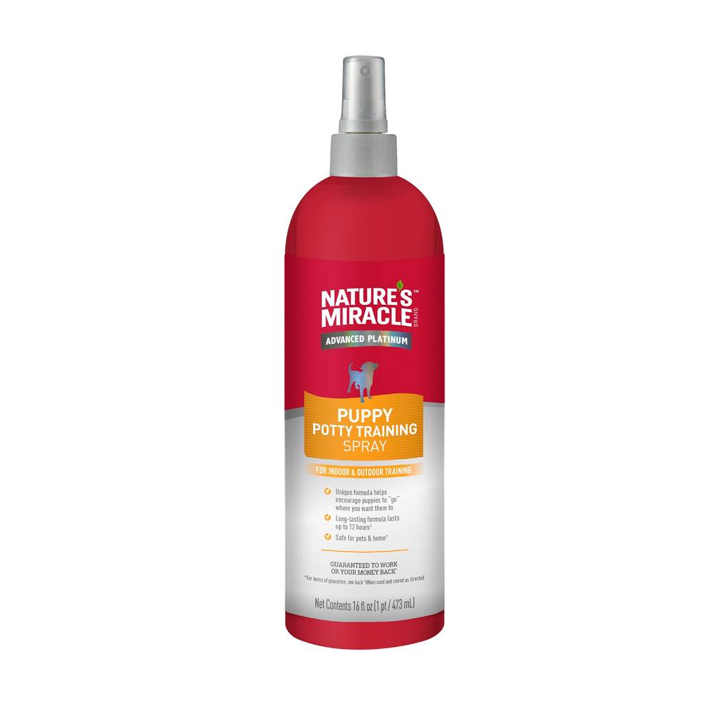 Nature's Miracle Advanced Platinum Puppy Potty Training Spray