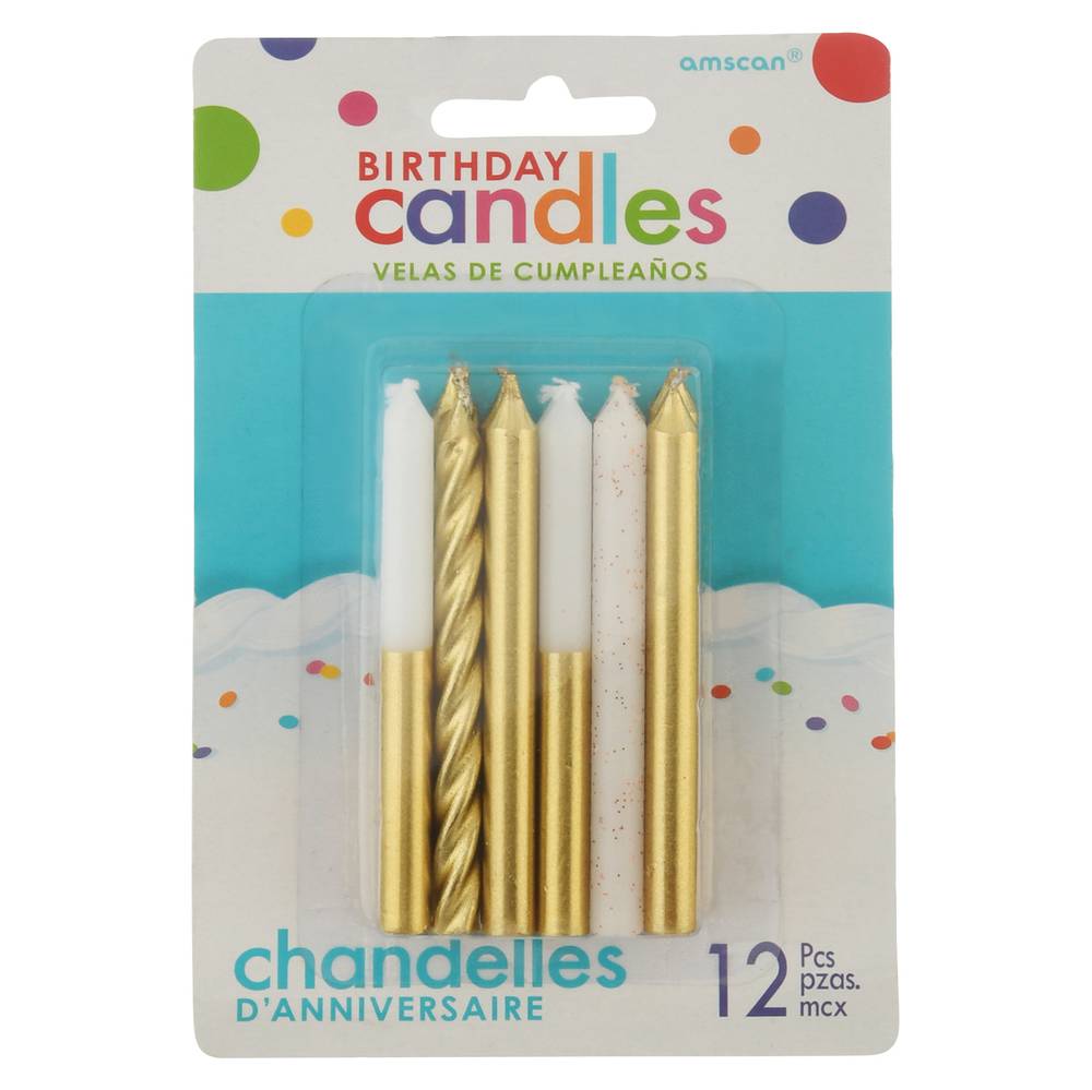 Amscan Birthday Candles (12 ct)