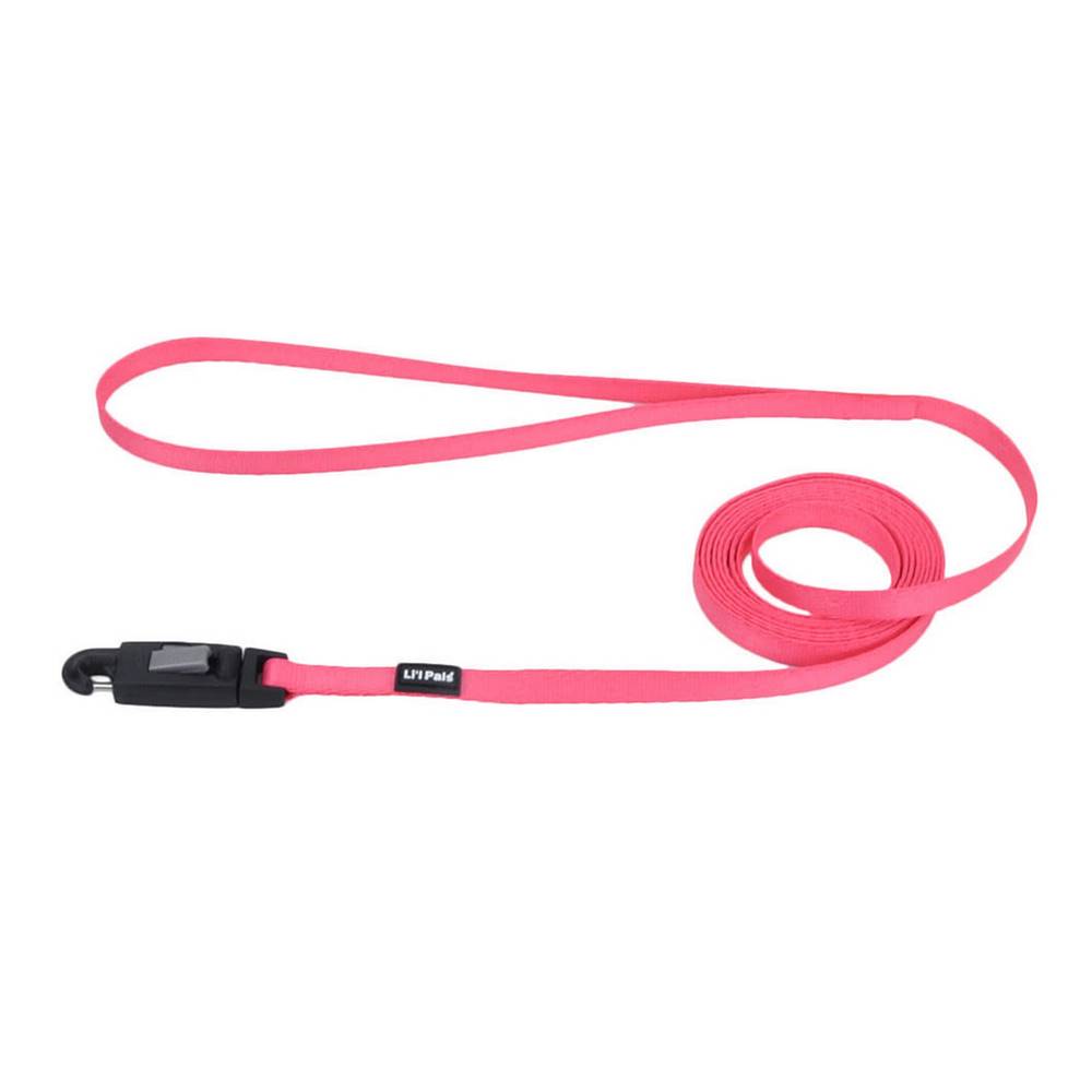 Li'l Pals Dog Leash With E-Z Snap (neon pink)