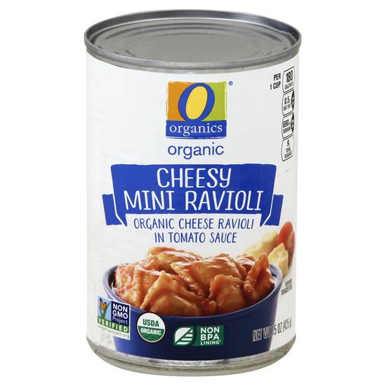 O Organics Ravioli Cheesy Mini (15 oz)