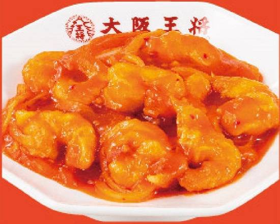 海老のチリソース　Spicy prawn sauce fired eggs