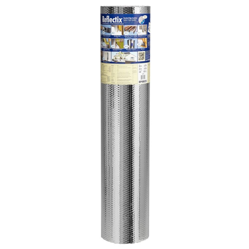 Reflectix R-21 Attic Wall Unfaced Reflective Roll Insulation 100-sq ft (48-in W x 25-ft L) Individual Pack | BP48025