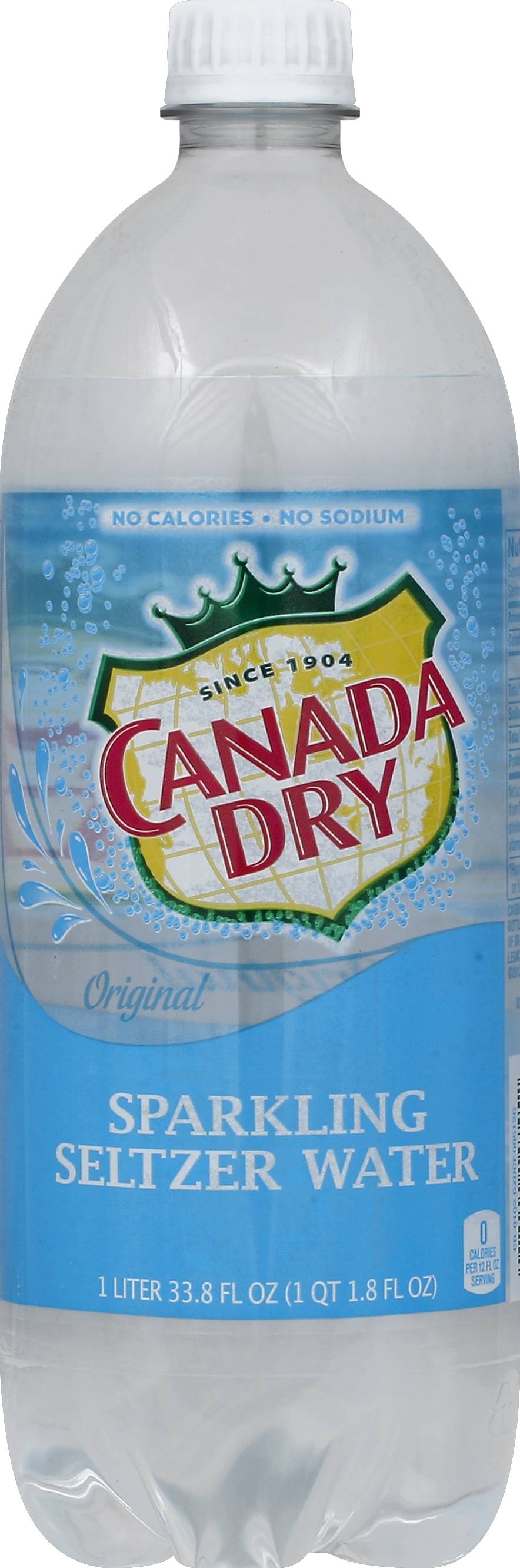 Canada Dry Seltzer Water (33.8 fl oz)