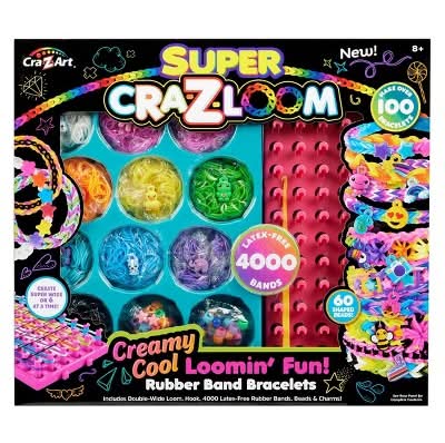 Cra-Z-Art Cra-Z-Loom Diy Bracelet Loom Kit 8+ Years (100 ct)