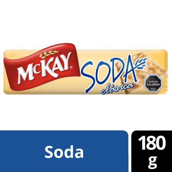 Mckay galleta de soda clásica (bolsa 180 gr)