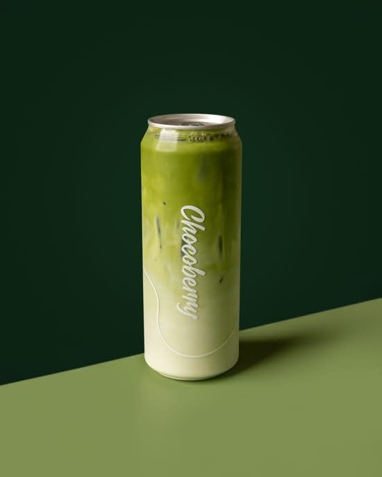 Iced Mango Matcha Latte