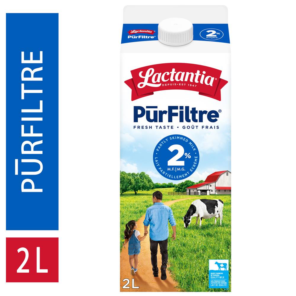 Lactantia Purfiltre Partly Skimmed Milk 2% (2 L)