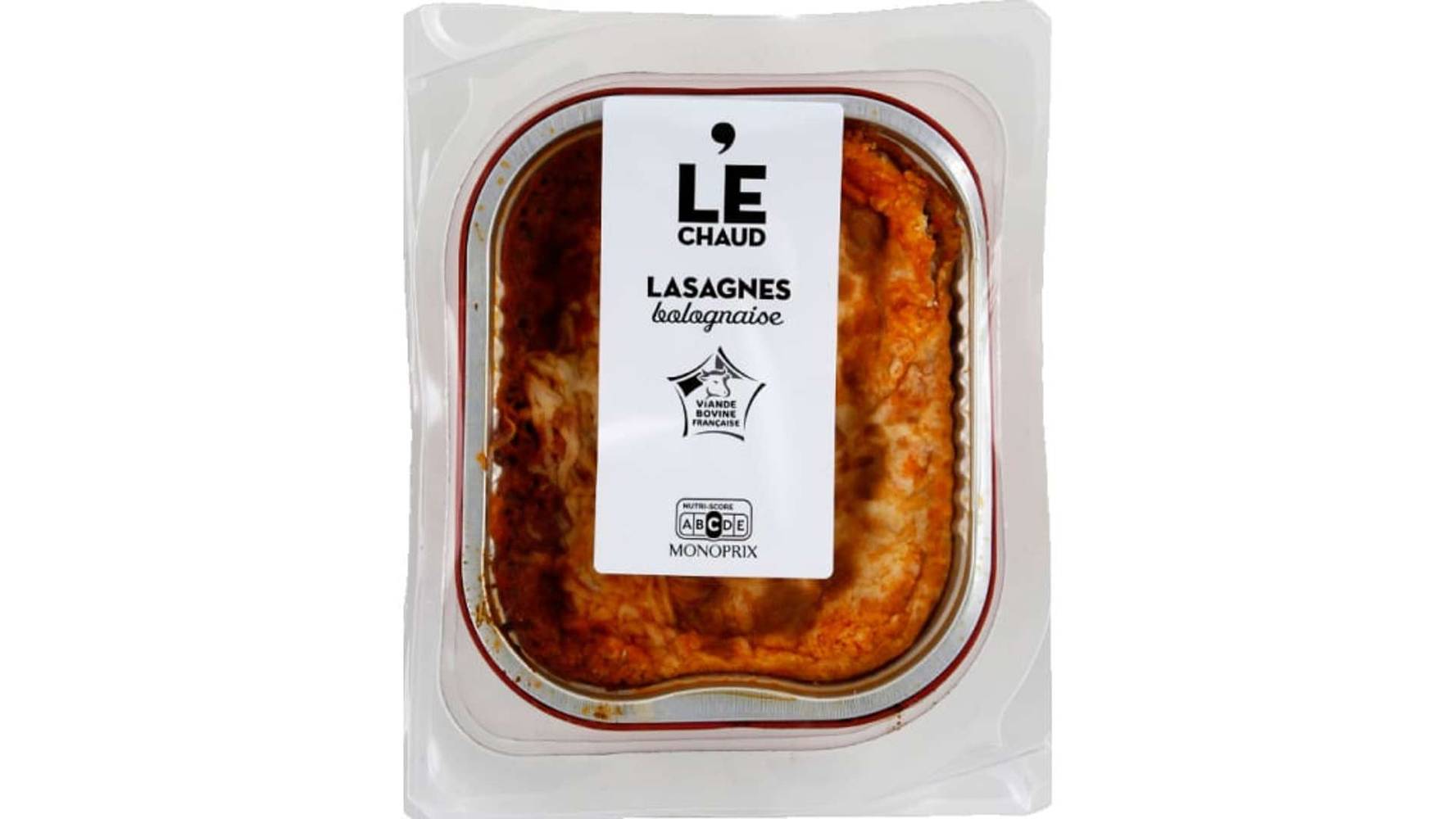 Monoprix Lasagnes bolognaise Le paquet de 350g
