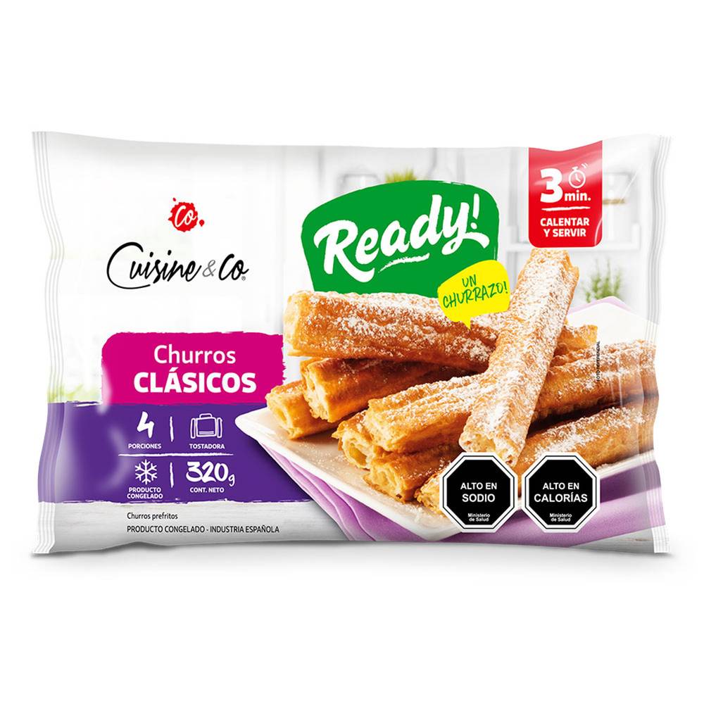 Cuisine & co churros clásicos (320 g)