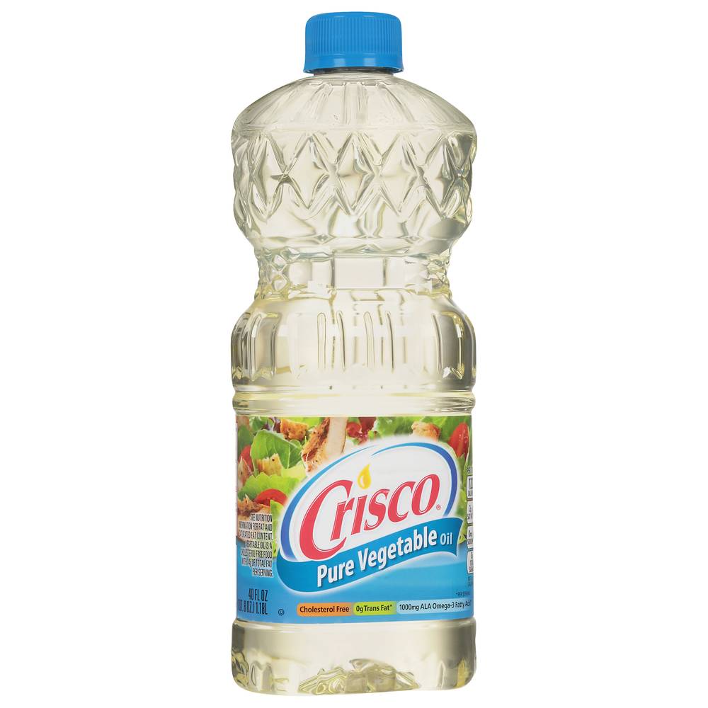 Crisco · Pure Vegetable Oil (40 fl oz)