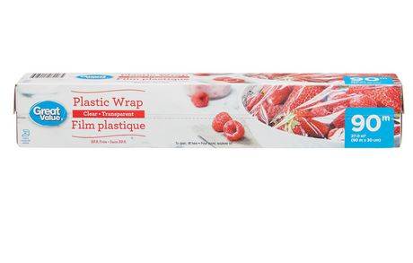 Great Value Clear Plastic Wrap