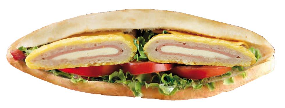 Menu Sandwich Cordon Blue