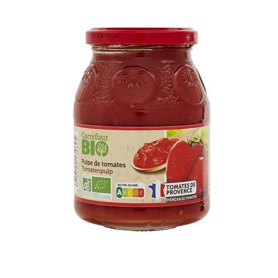 Carrefour Bio - Sauce bio pulpe de tomates fraîches