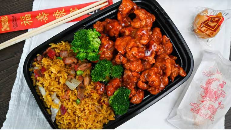 C9. General Tso's Chicken Combo Platter (buy 1 get 1)