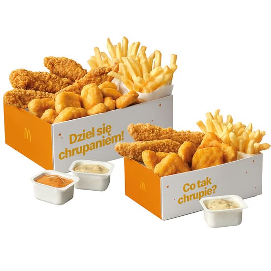 McCrispy Strips® 6 szt. + McNuggets® 15 szt.