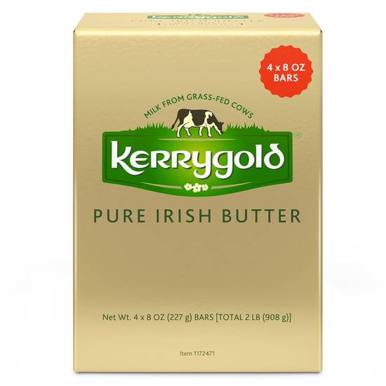 Kerrygold Pure Irish Butter (4 x 8 oz)