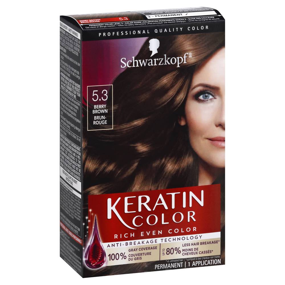 Keratin Color Hair Color