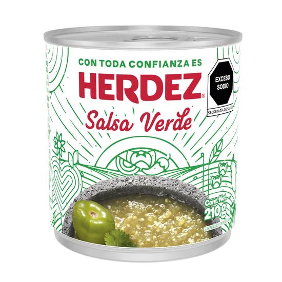 Herdez salsa verde (lata 210 g)
