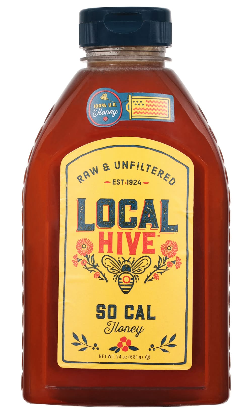 Local Hive So Cal Raw & Unfiltered Honey (24 oz)