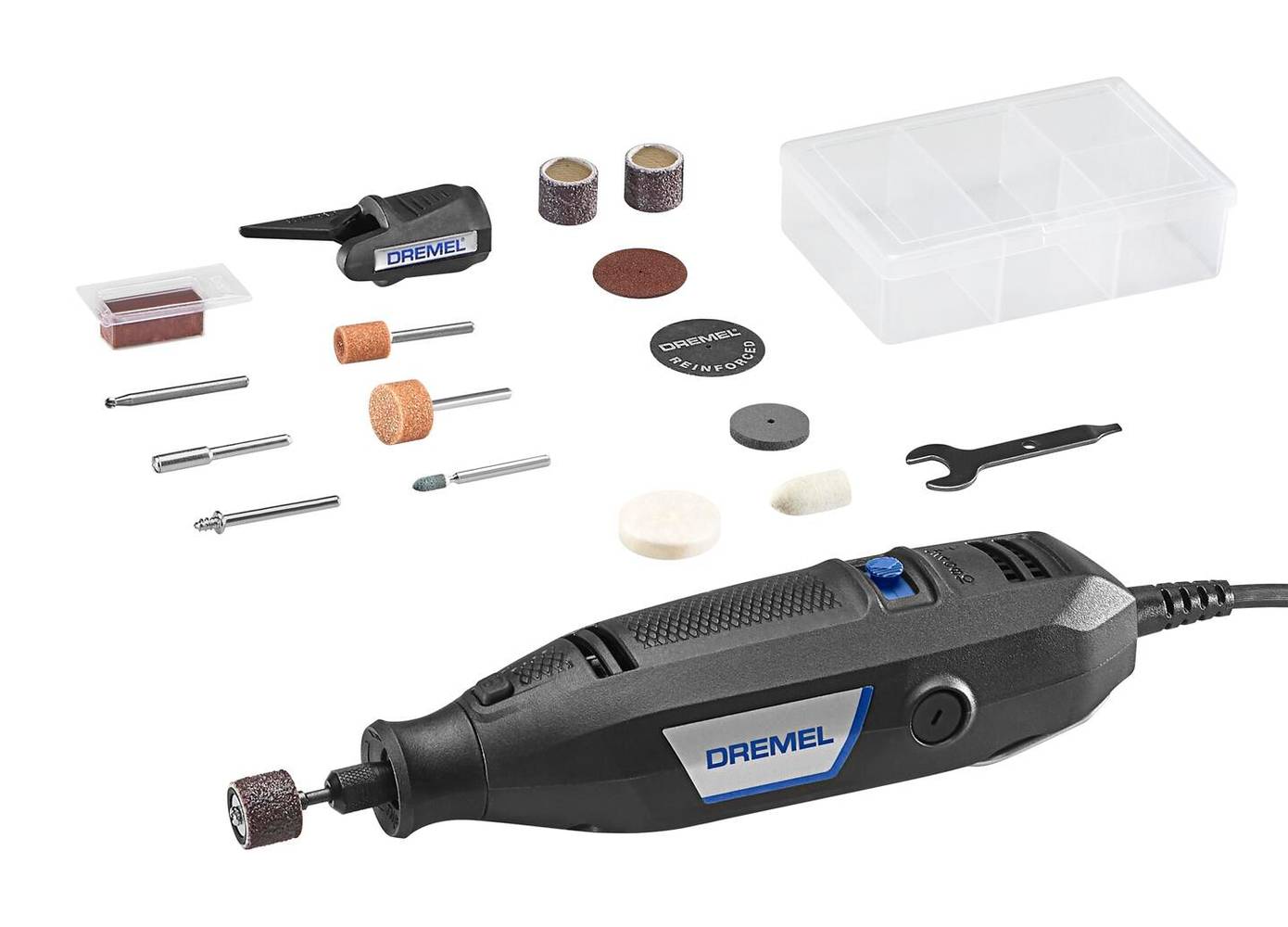 Dremel 3100 1.2 Amp Variable Speed Rotary Tool Kit With 15 Accessories and 1 Attachment