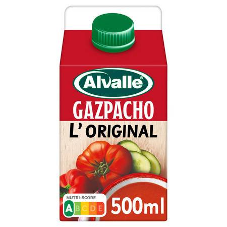 Gazpacho l'original ALVALLE - la brique de 50cL