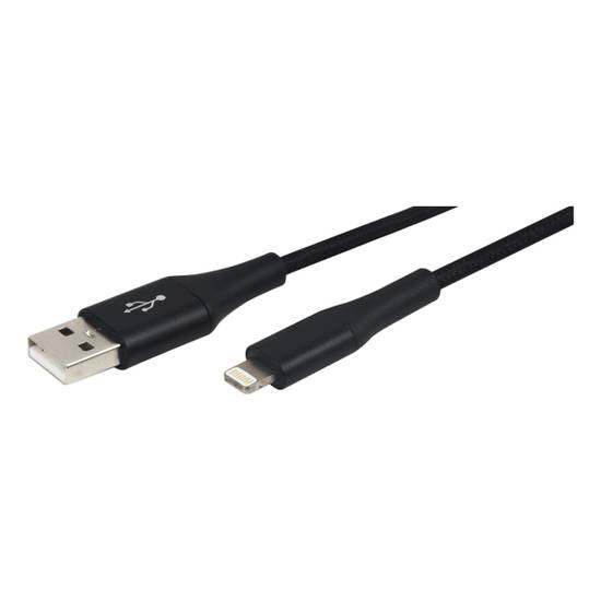 Ativa Usb To Lightning Cable (6 in/black)