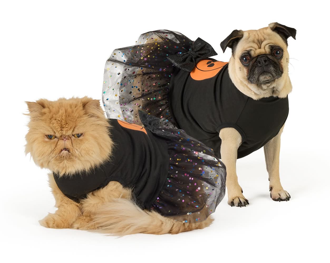 Thrills & Chills® Pumpkin Dress (Color: Multi Color, Size: X Small)