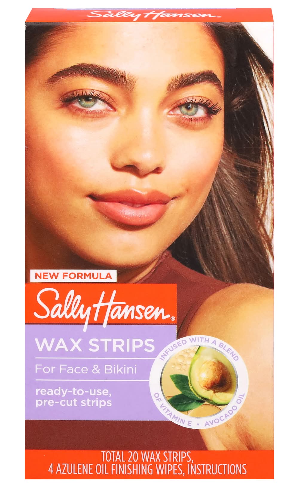 Sally Hansen Wax Strips For Face & Bikini (1.6 oz, 20 ct)