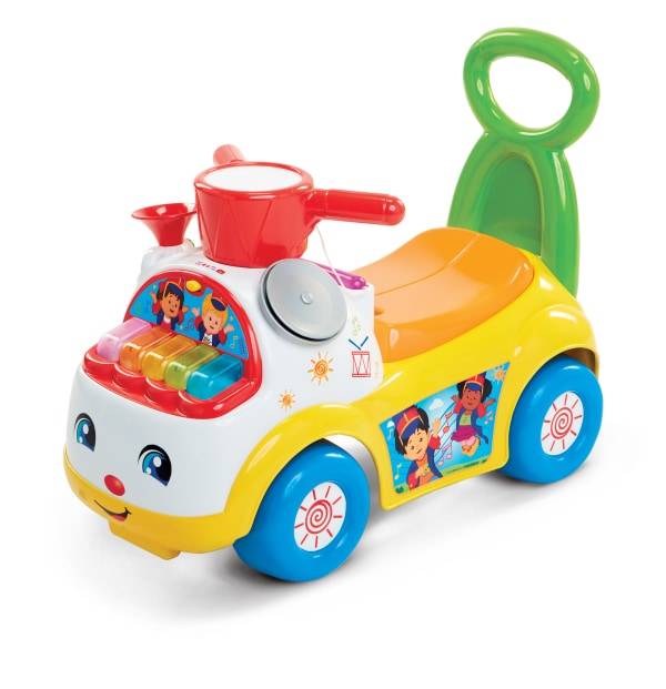 Fisher-Price Music Parade Ride-On Kid Activity Toy, 1Y-3Y