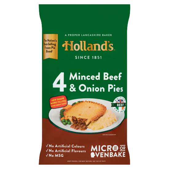 Holland's Pies (minced beef-onion)