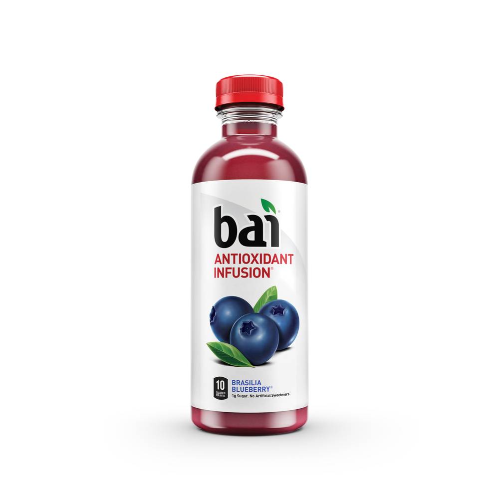 Bai Flavored Water Brasilia Blueberry Antioxidant Infused Drinks (18 oz)