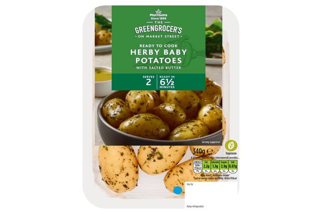Morrisons Herby Baby Potatoes 340g