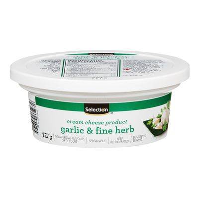 Selection Garlic and Herb Cream Cheese Spread (227 g)