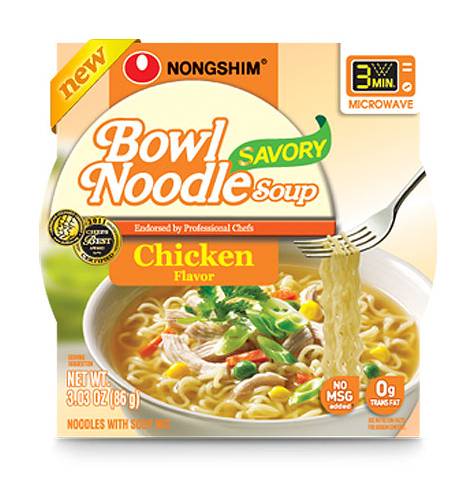NongShim Bowl Noodle Chicken