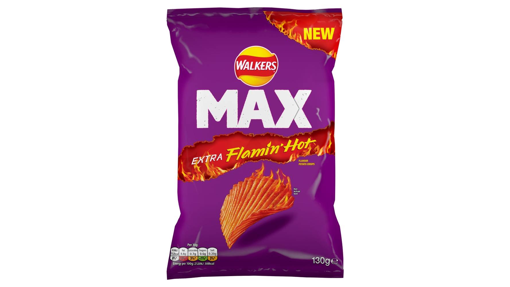 Walkers Max Flamin' Hot Crisps