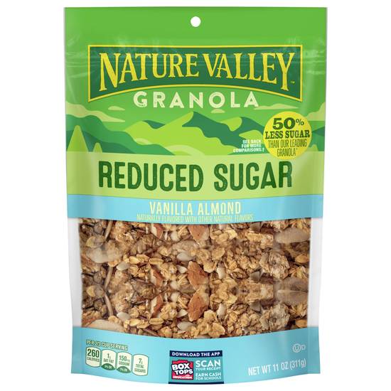 Nature Valley Reduced Sugar Granola (vanilla-almond)