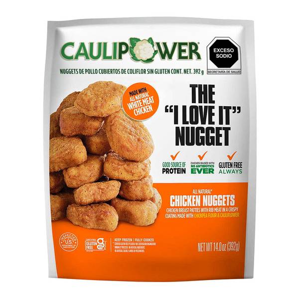 Caulipower · Nuggets de pollo cubiertos de coliflor (392 g)