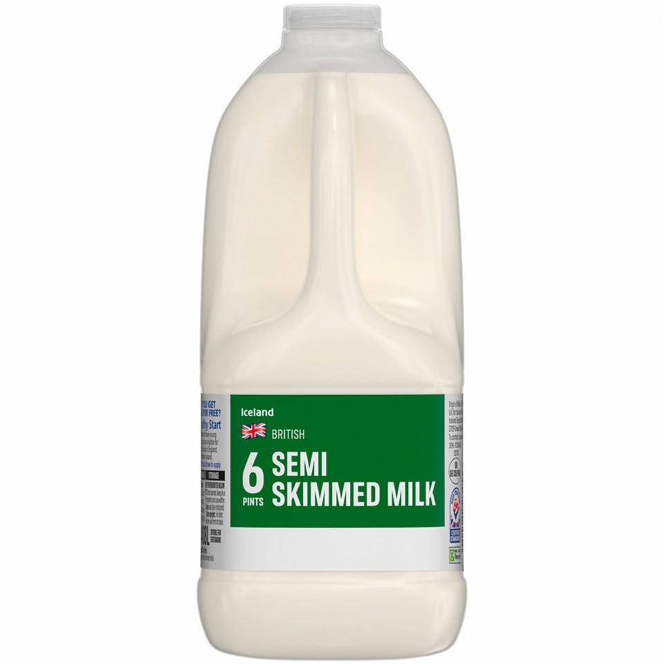 Iceland Semi Skimmed Milk (3.4 L)