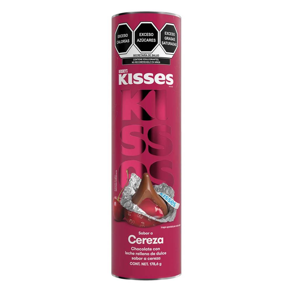 Hershey's Kisses · Chocolate con leche con relleno dulce, cereza (178,6 g)