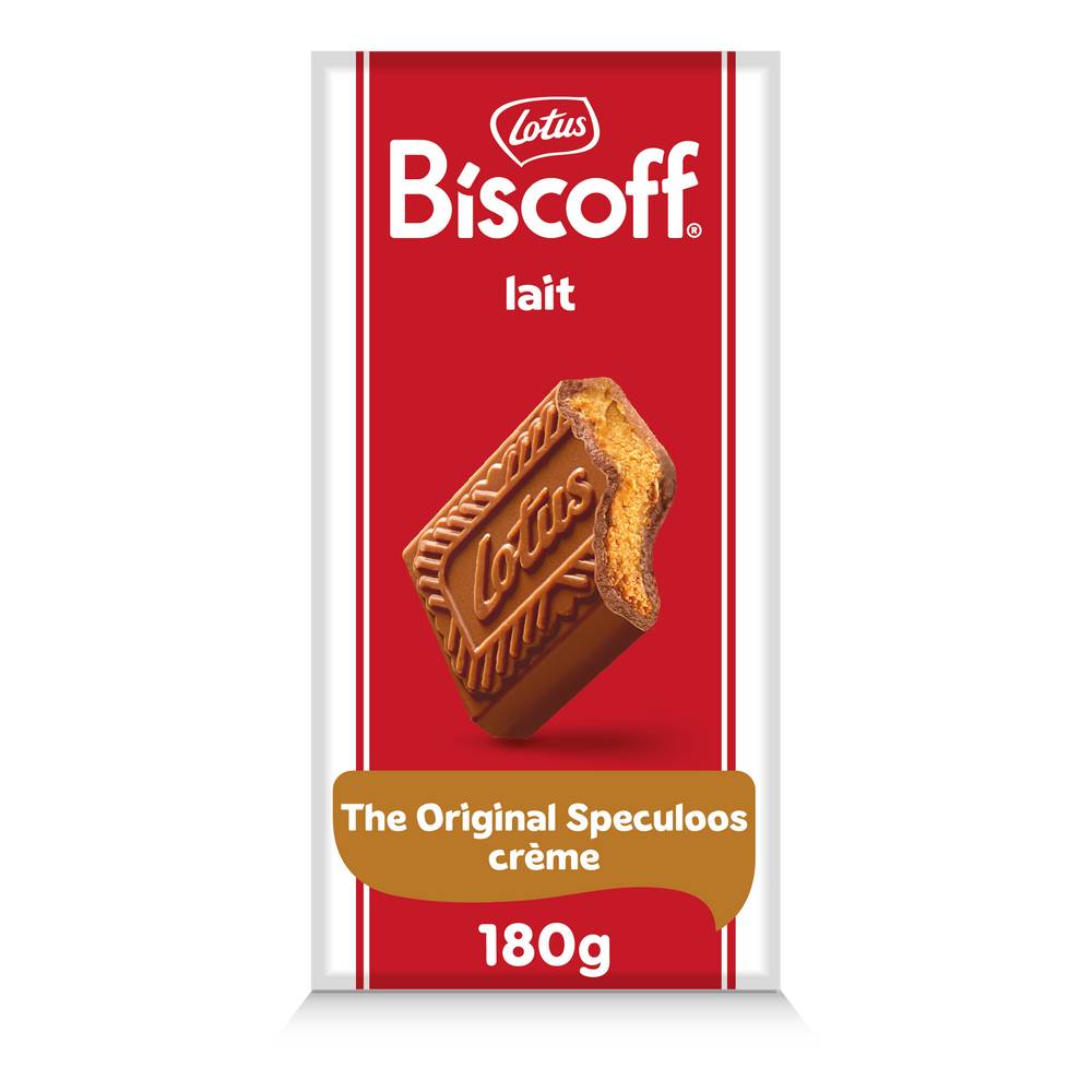 Biscoff - Barre de chocolat au lait avec crème