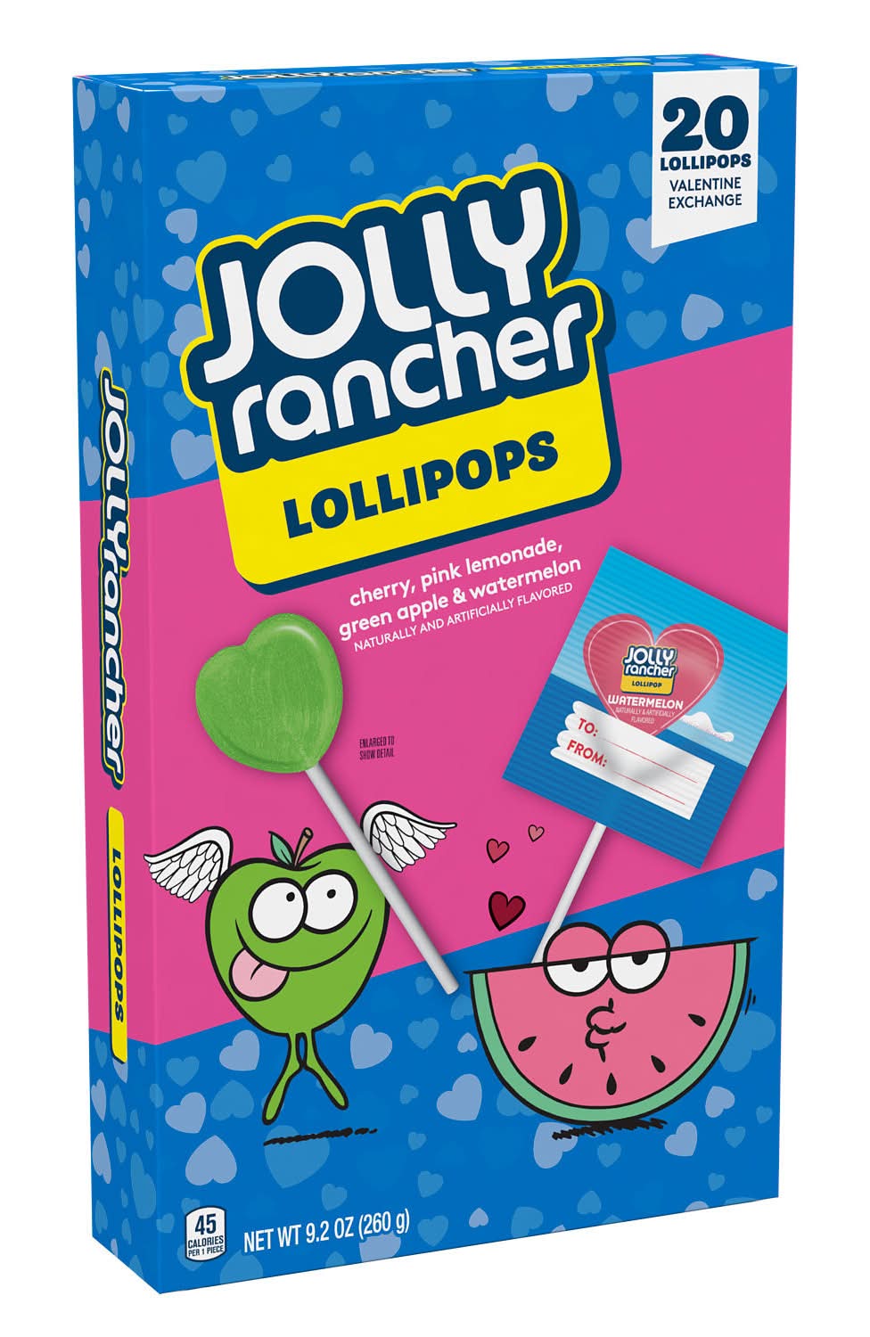Jolly Rancher Lollipops Assorted Flavors (20 x 9.2 oz)