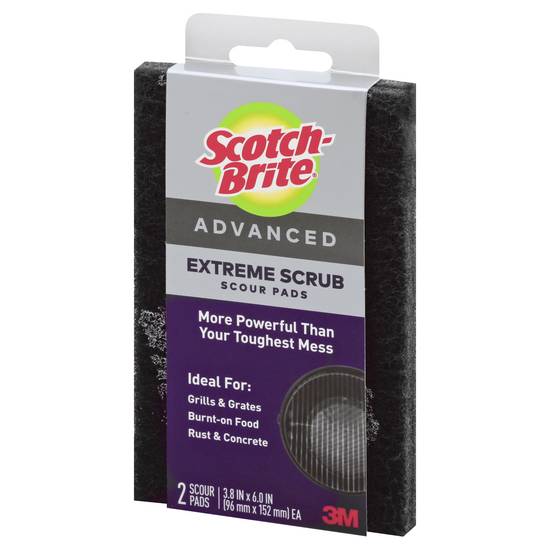 Scotch-Brite Advanced Extreme Scrub Scour Pads (2 ct)