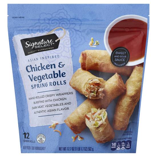 Signature Select Spring Rolls Chicken & Vegetable