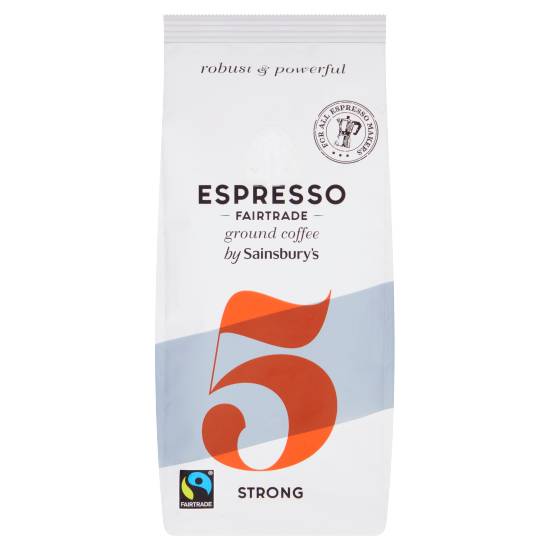 Sainsbury's Fairtrade Espresso Ground Coffee (227g)