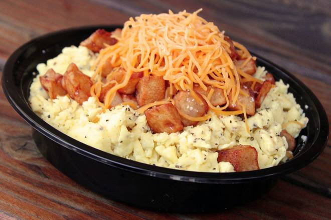 Potato, Egg and Cheese Bowl