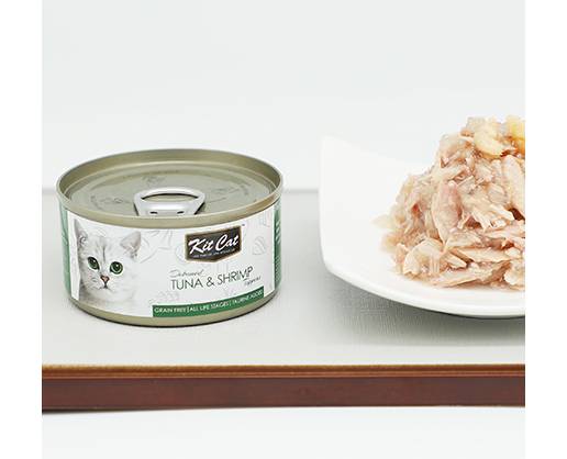 【Kit Cat】貓罐-鮪魚.蝦蝦80g#20571276