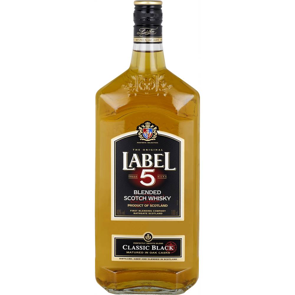 Label 5 - Bended scotch whisky (1 L)