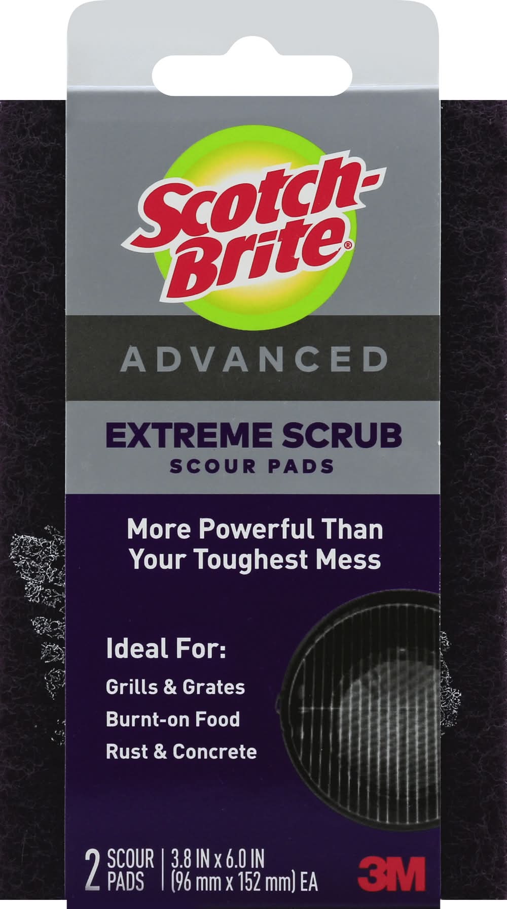 Scotch-Brite Advanced Extreme Scrub Scour Pads (1.1 oz)